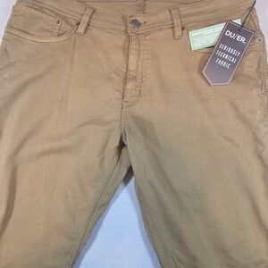 DU/ER No Sweat Tobacco Pants 38x32